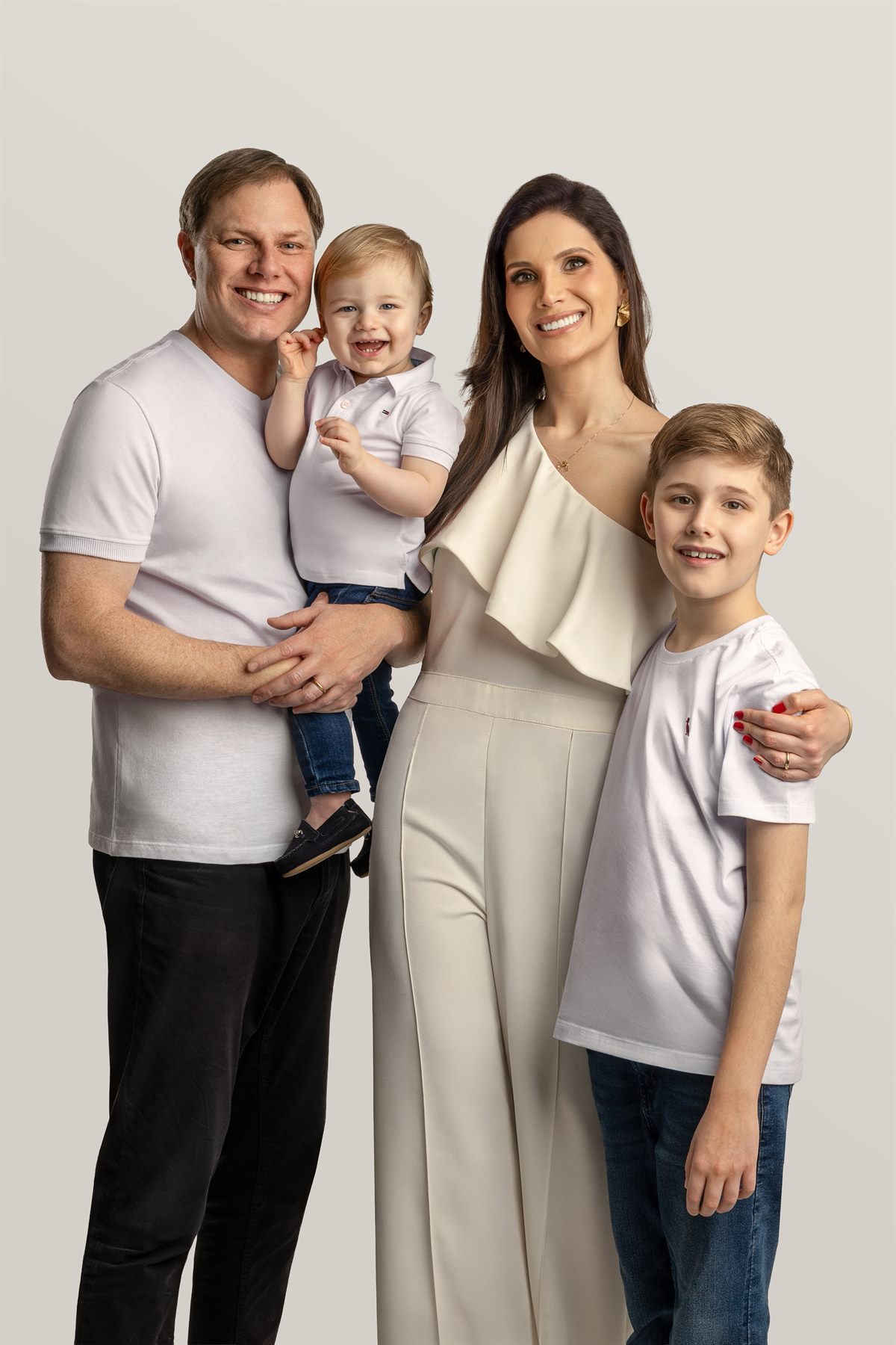 Lucas Redecker com a família